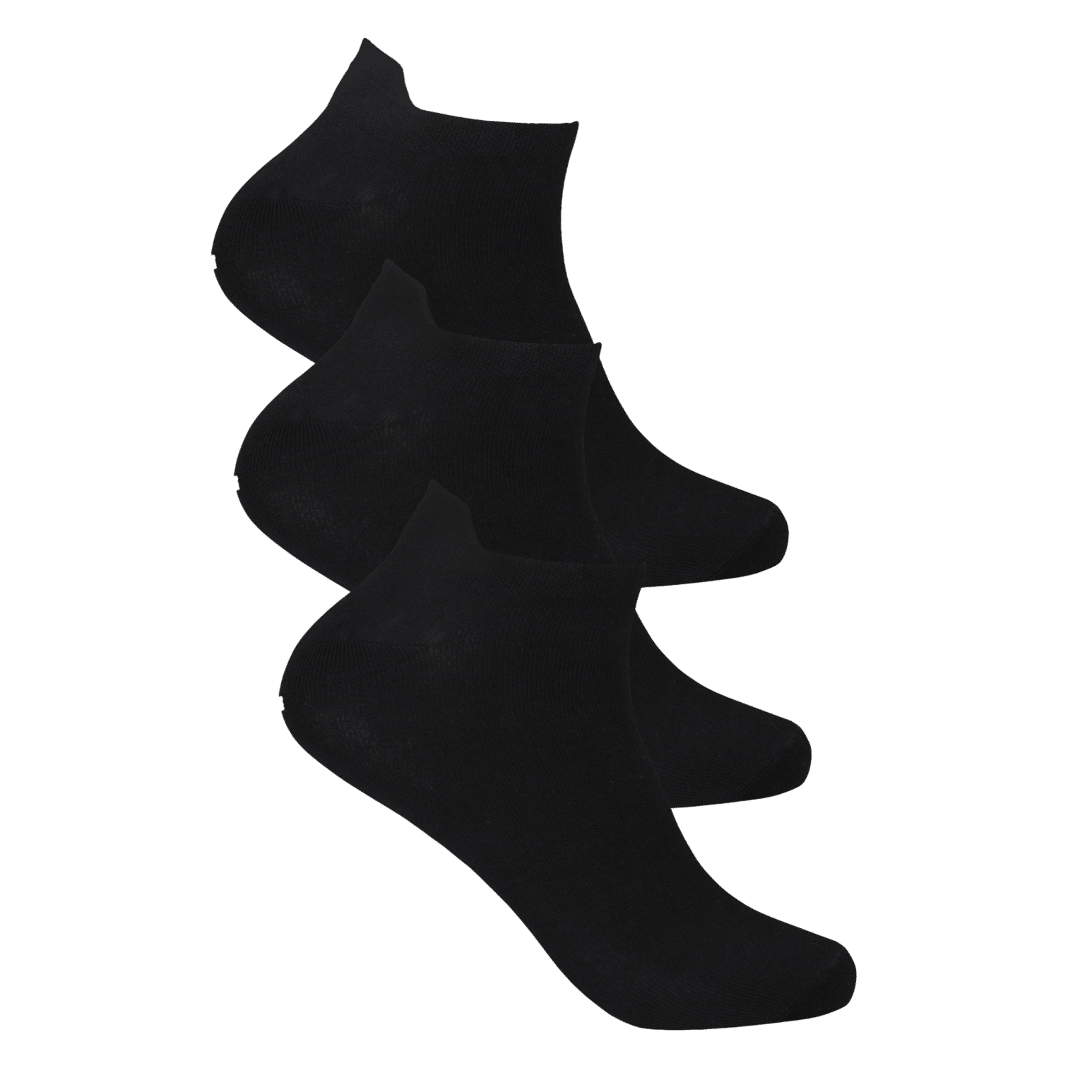 bambustrumpa sneaker svart
