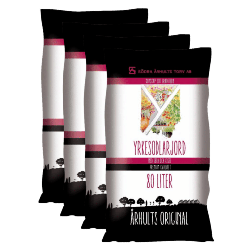 Yrkesodlarjord Premium 80 liter 4-pack