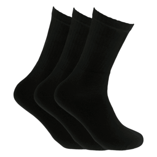 sportsocka barn svart 3p